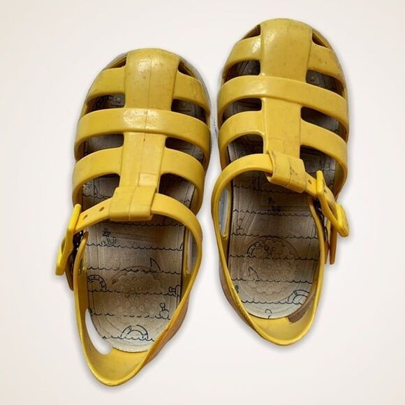 Yellow Igor 'Tenis Nautico' Toddler Jelly Water Sandals - Size 7.5 US / 24 EU - Picture 2 of 3